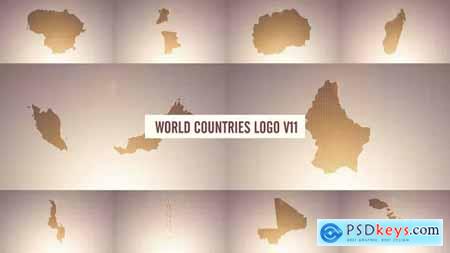 World Countries Logo & Titles V11 38976959