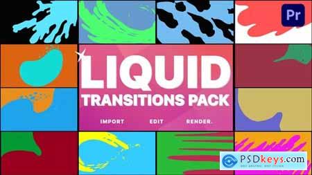 Liquid Transitions 2 - Premiere Pro MOGRT 39102343