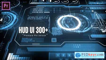 HUD UI Pack 300+ for Premiere Pro 25601956