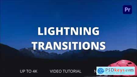 Lightning Transitions for Premiere Pro 39088760