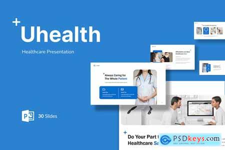 Uhealth - Healthcare Presentation Powerpoint