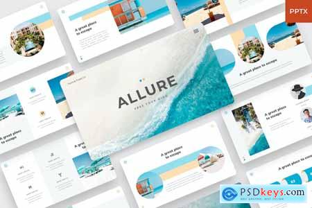 Allure - Tours & Travel PowerPoint Template