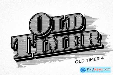 Old Timer Vintage Graphic Styles