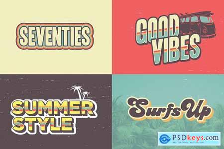 Seventies Summer Graphic Styles