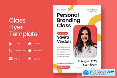 Class Flyer Template