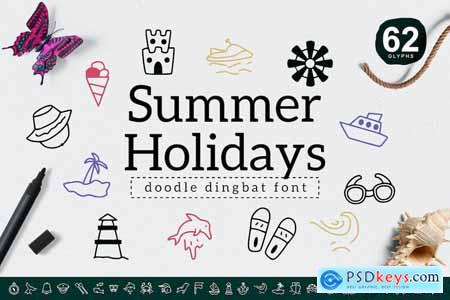 Summer Holidays Dingbat