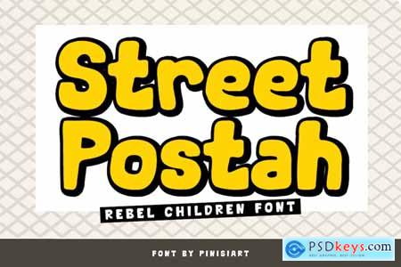 Street Postah – Rebel Kids Font