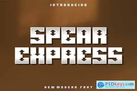 Spear Express Font