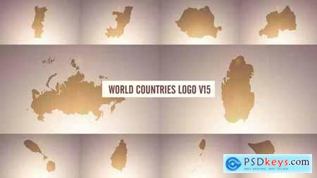 World Countries Logo & Titles V15 38998334