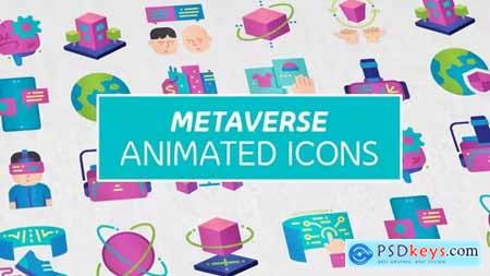 Metaverse Animated Icons 39123785