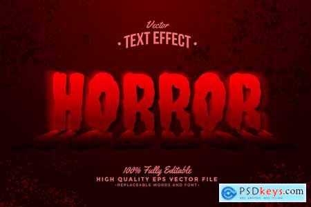 Horror Red Text Effect