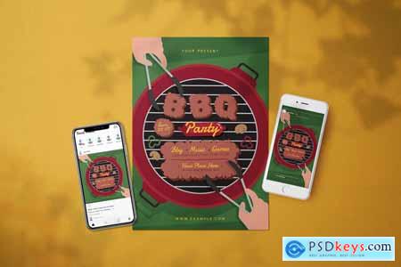 Barbeque Party - Flyer Media Kit