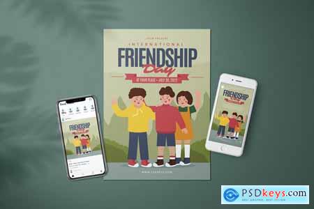 International Friendship Day - Flyer Media Kit