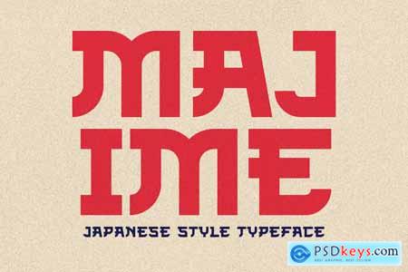 Majime - Japanese Typeface