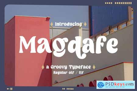 Magdafe - A Groovy Typeface