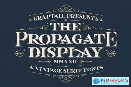 Propagate - Vintage Serif