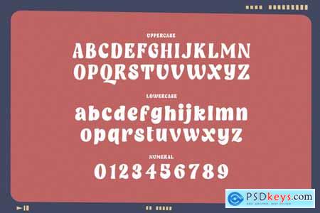Magdafe - A Groovy Typeface