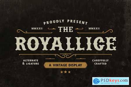 Royallice - Vintage Display