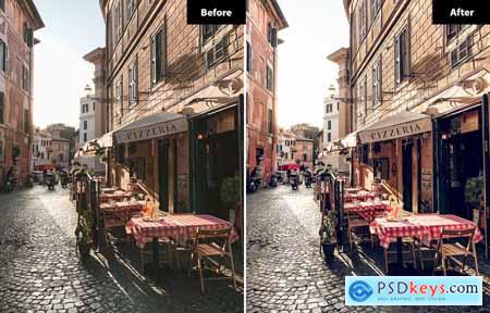 6 Rome Lightroom and Photoshop Presets