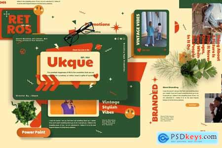 Ukque - Vintage Brand Powerpoint Template