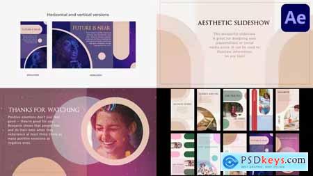 Aesthetic Stylish Slideshow for After Effects 39217557