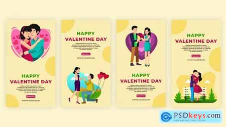Valentine Lover Instagram Stories Template 39217031