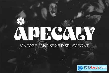 Apecaly - Vintage Font