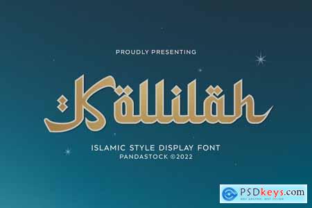 Kolillah - Arabic Font