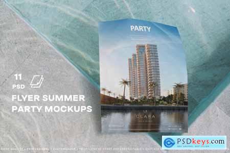 Flyer Mockups Summer Party