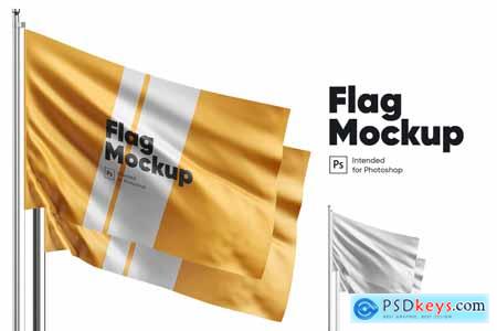 Flag 02 Mockup