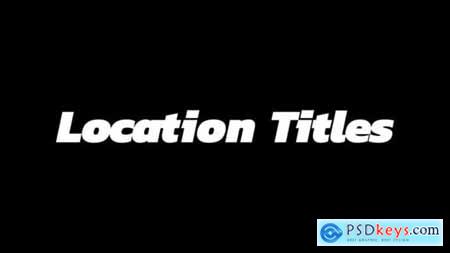 Location Title FCPX