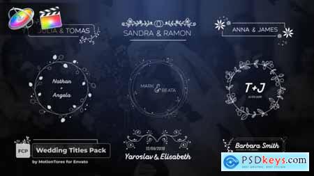 Wedding Titles Pack FCPX