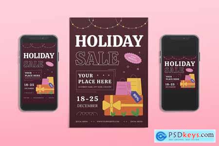 Holiday Sale Flyer & Instagram Post