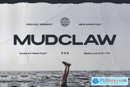 Mudclaw - Extended Sans Font