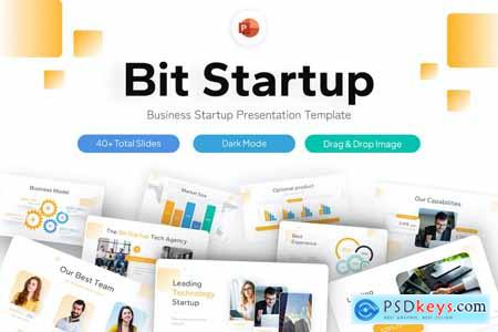 Bit Startup Modern Business PowerPoint Template
