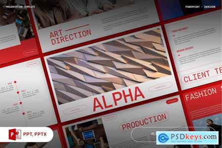 Alpha Company Profile Presentation