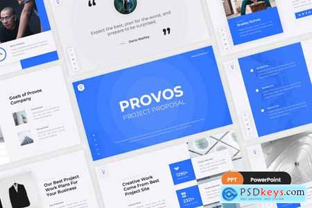 Provos - Project Proposal PowerPoint Template