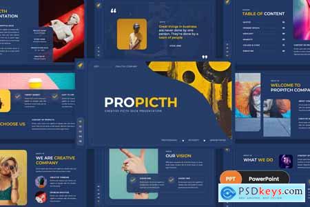Propitch - Picth Deck PowerPoint Template