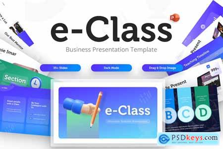 E-Class Creative Business PowerPoint Template