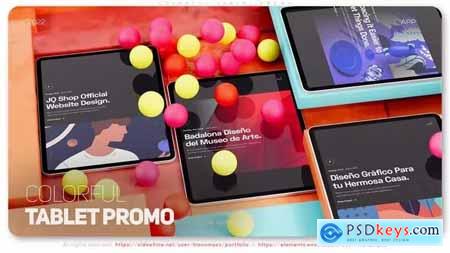 Colorful Tablet Promo 39228395