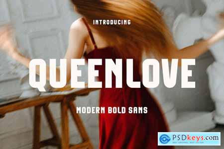 Queenlove  Modern Bold Sans
