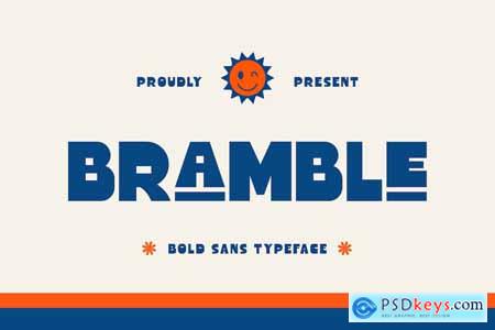 Bramble - Bold Sans Typeface