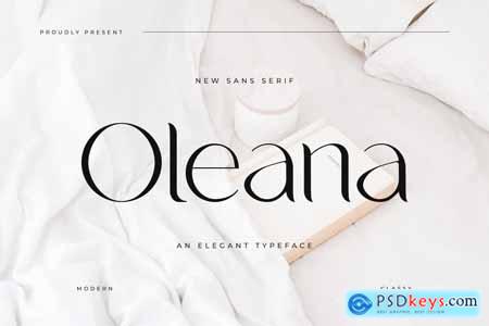Oleana - Elegant Typeface