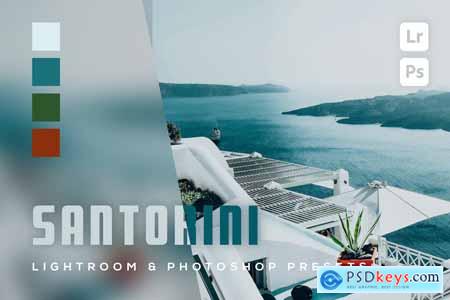 7 Santoirini Lightroom and Photoshop Presets