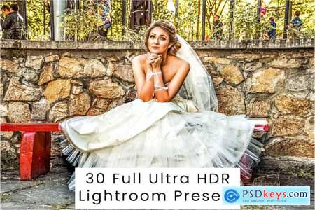 30 Full Ultra HDR Lightroom Presets