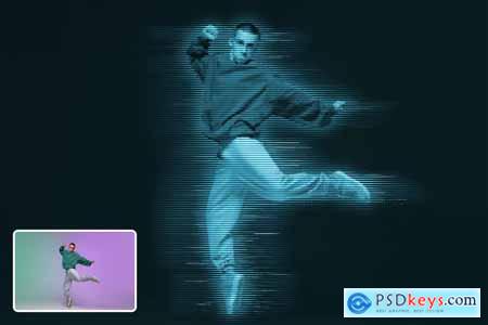 hologram photoshop action free download