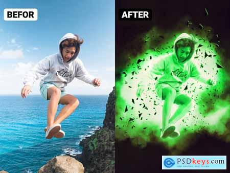 Explosion Effect Photoshop Action