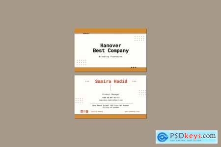 Hanover Best Company Business Card