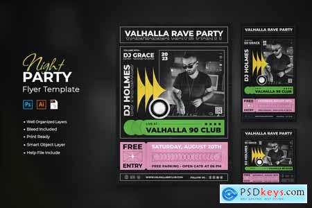 DJ Party Flyer - Instagram Post & Stories