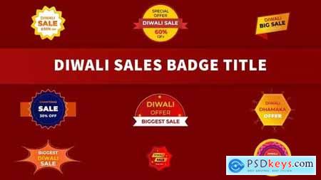 Indian Festival Diwali Sale Badge 39340280